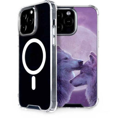 Loving Wolves by Vincent Hie iPhone Cases